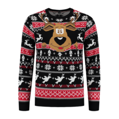 Kersttrui pop-out Rudolph