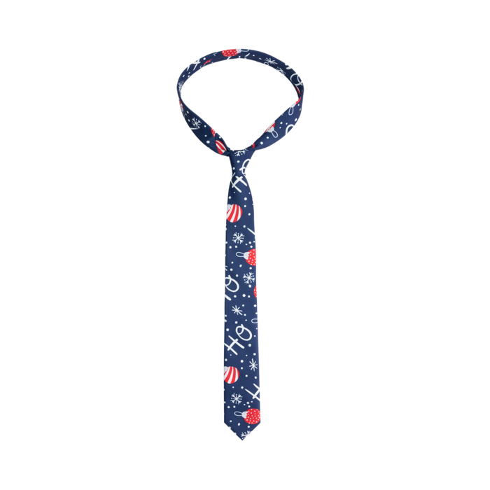 Kerst Blazer HO HO HO met das