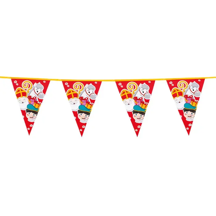 vlaggenlijn Sinterklaas 6 meter