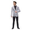 Blazer pailletten zilver