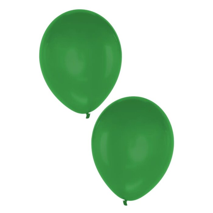 Ballonnen groen 25cm - 10 inch per 50st