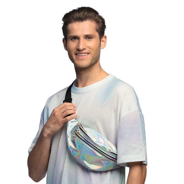 Heuptasje Holo zilver