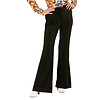 Jaren 70's broek zwart dames