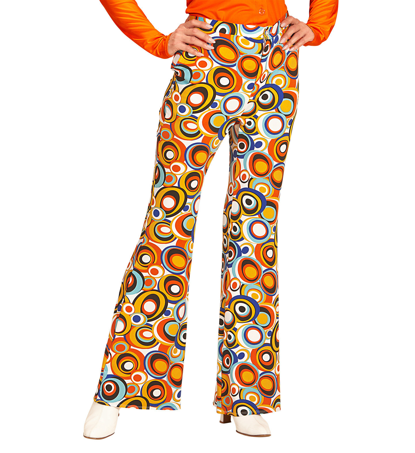 Jaren 70's broek bubbles dames