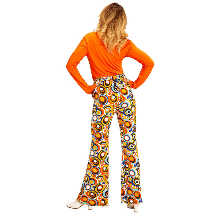 Jaren 70's broek bubbles dames