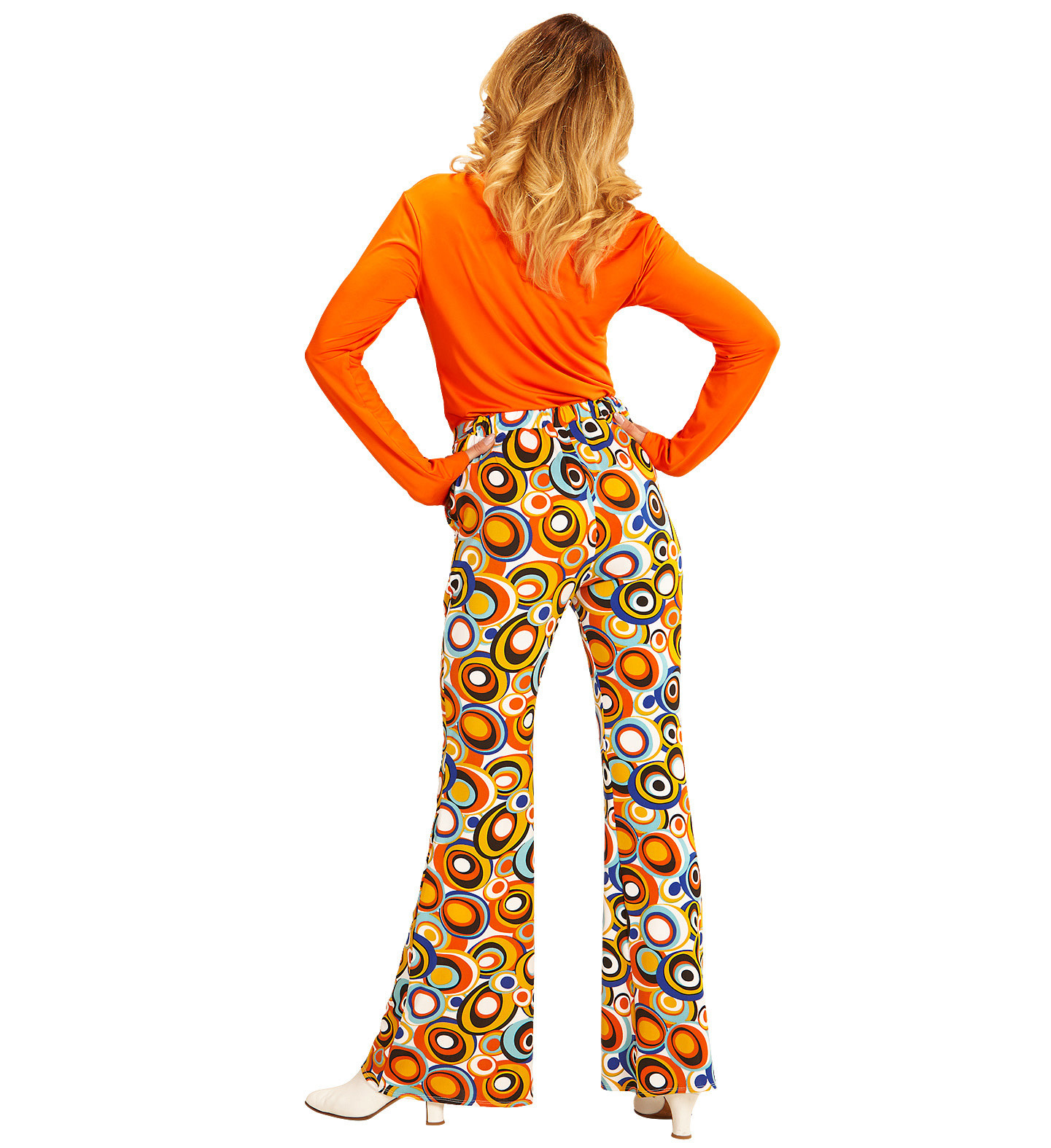 Jaren 70's broek bubbles dames