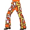 Jaren 70's broek tubes heren