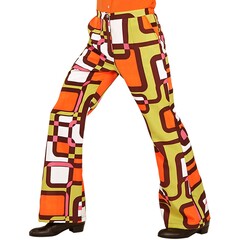 Jaren 70's broek tubes heren
