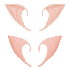Elfen oren zachte latex pointed ears