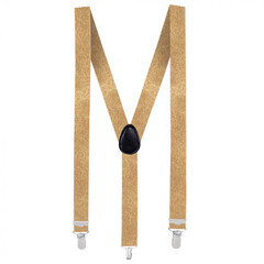Feestshop.be Bretellen goud
