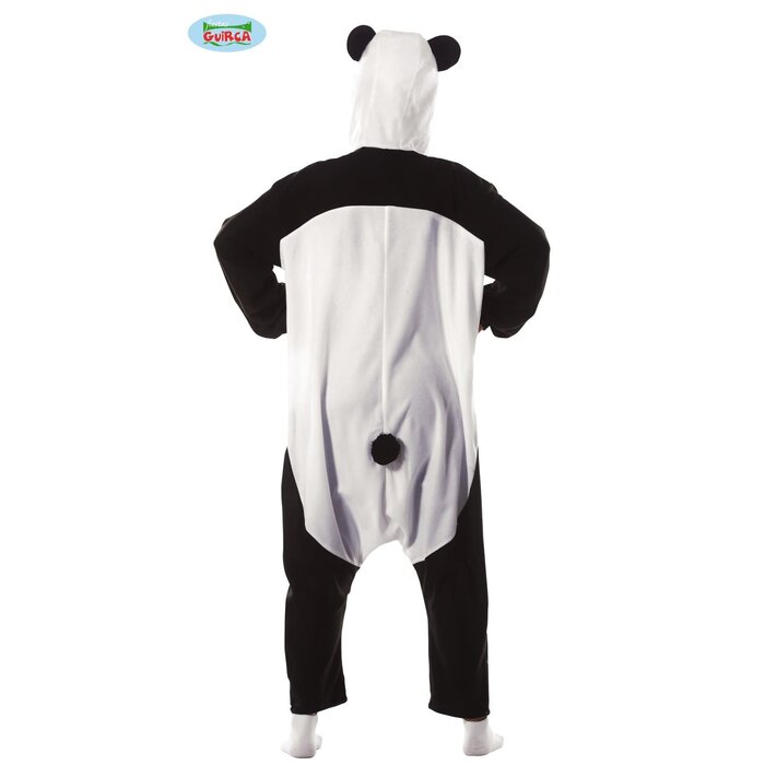 Fiestas Guirca Panda jumpsuit met kap