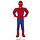 Rode superheld spider jumpsuit met muts
