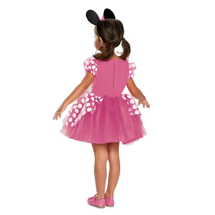 Disney Minnie Mouse roze Deluxe jurk kind