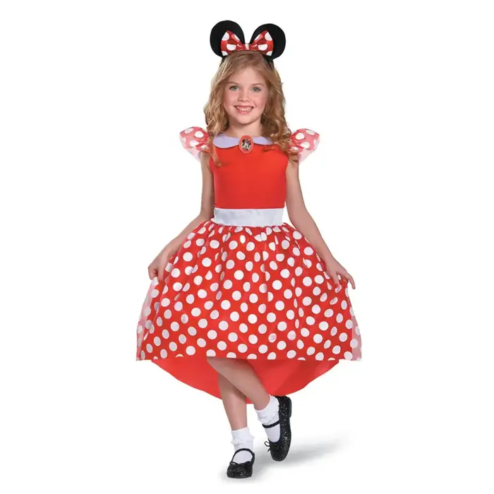 Disney Minnie Mouse jurk rood kind