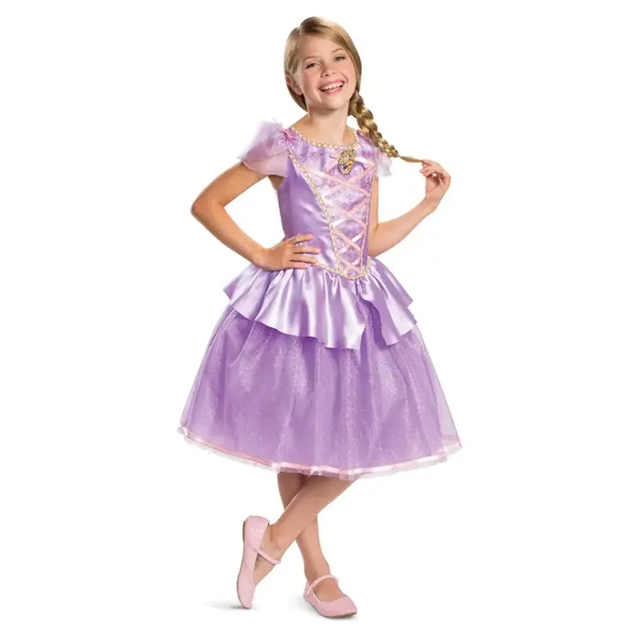Disney Tangled Rapunzel Deluxe jurk paars kind