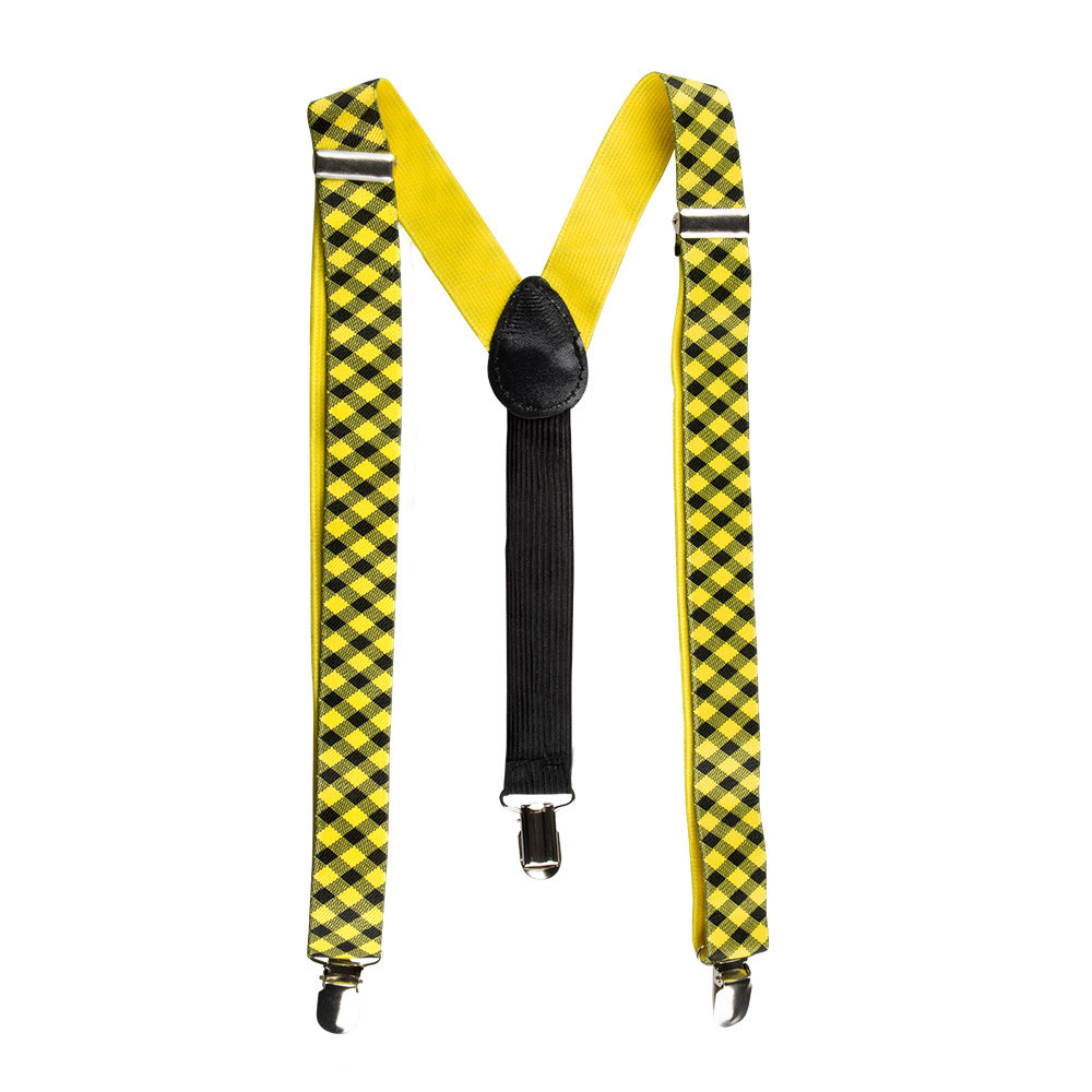 Nerd set bril, strik en bretels