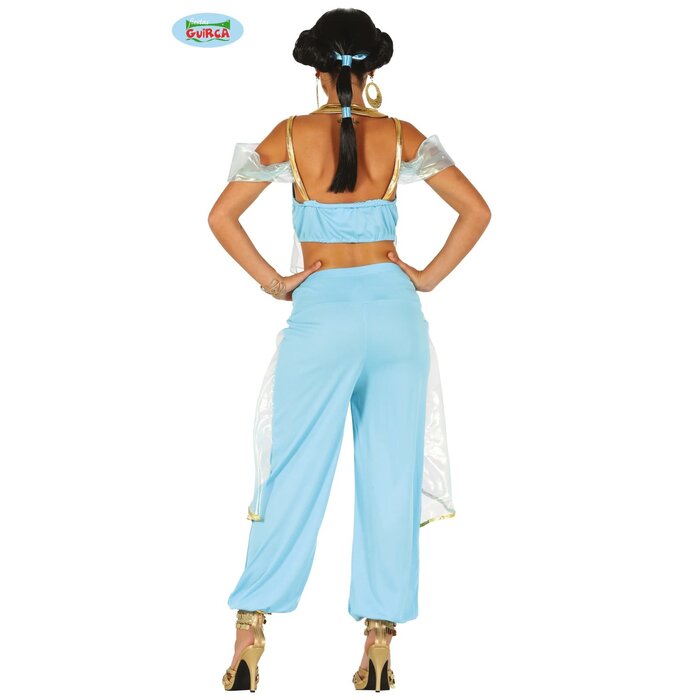 Feestshop.be Arabische prinses blauw