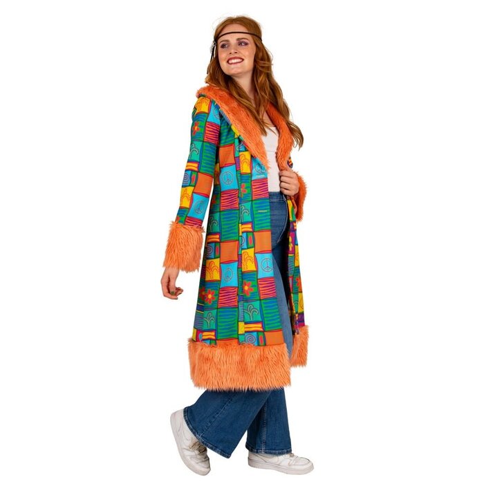 Hippie jas patchwork