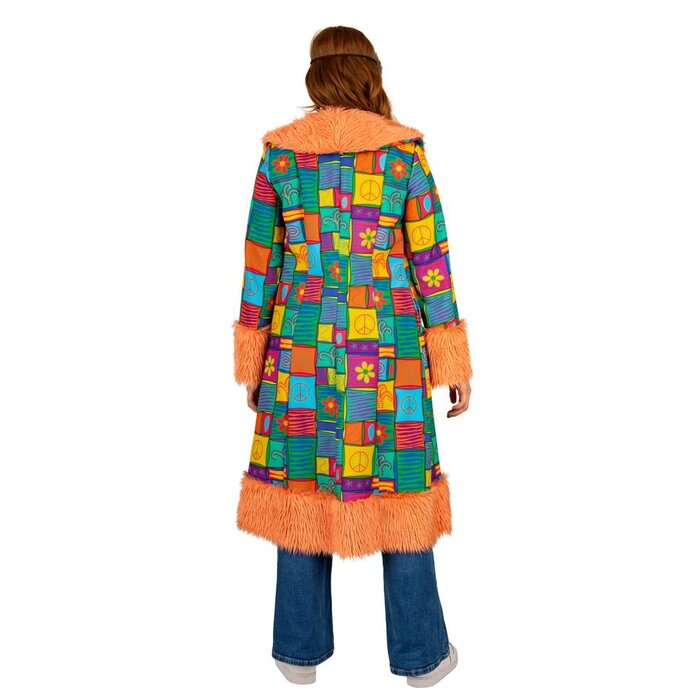 Hippie jas patchwork