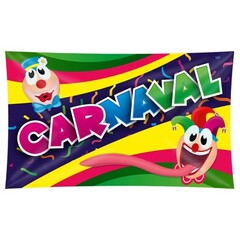 Gevelvlag Carnaval 90 x150 cm
