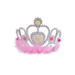 Feestshop.be Tiara zilver