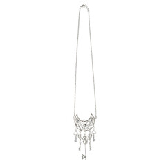 Feestshop.be Ketting zilver met sleutels steampunk