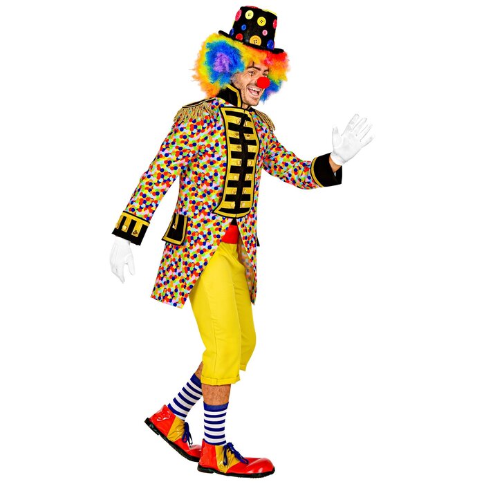 Feestshop.be Carnavals jas confetti paradejas heren