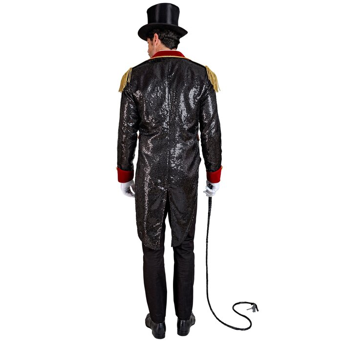 Feestshop.be Slipjas circus directeur luxe zwart