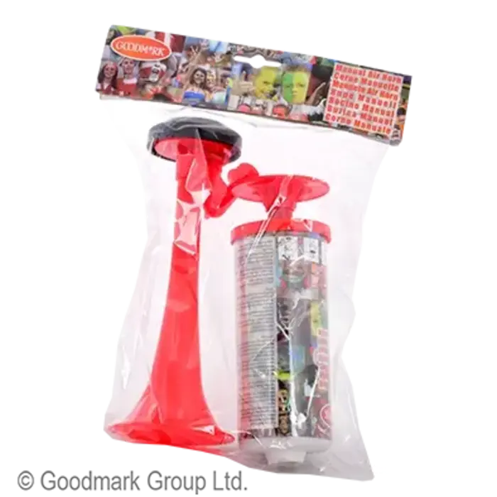 Voetbaltoeter op lucht handmatige bediening