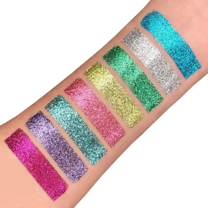 Bio glitter box shakers  (6x5gr)