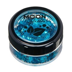 Bio glitter grof blauw (3gr)