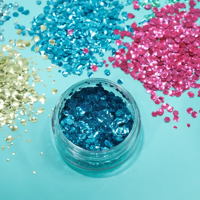 Bio glitter grof blauw (3gr)