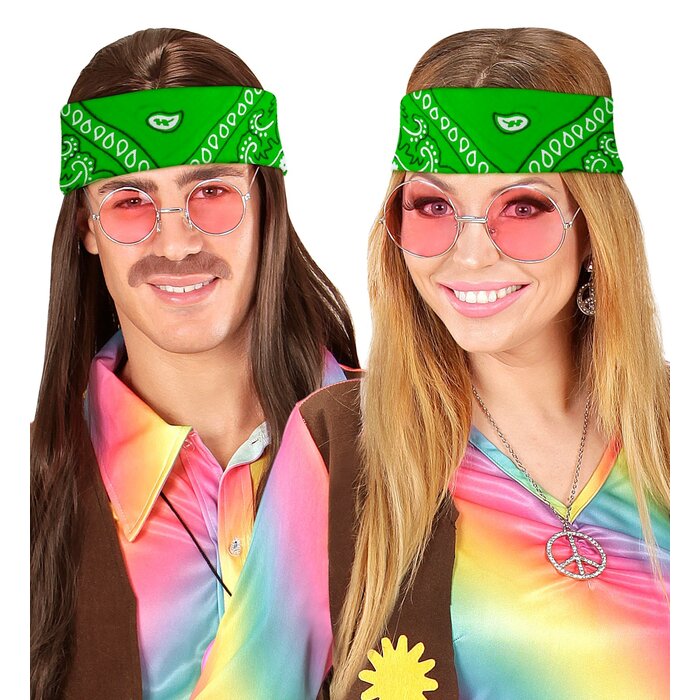 Bandana zakdoek 54 x 54cm groen