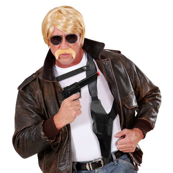 Maffia schouder holster met pistool