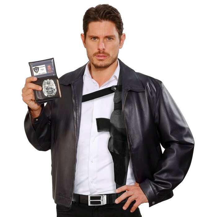 Maffia schouder holster met pistool