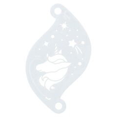 Schmink sjabloon starlight unicorn