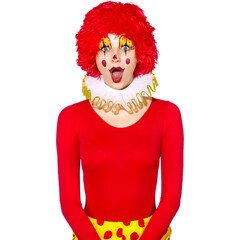 Tulle kraag Circus Clown