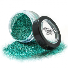 Bio glitter fijn blauw aqua Marine (4gr)