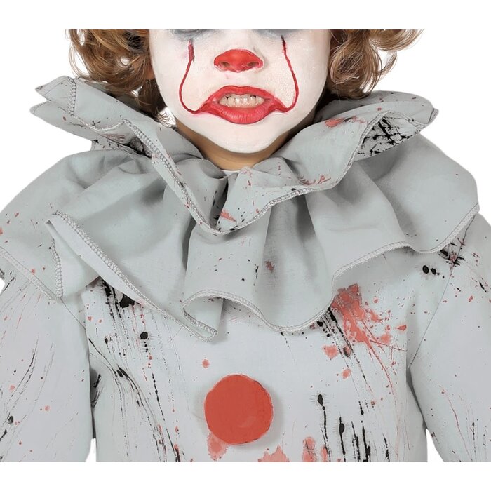 Feestshop.be Killer clown grijs jongen