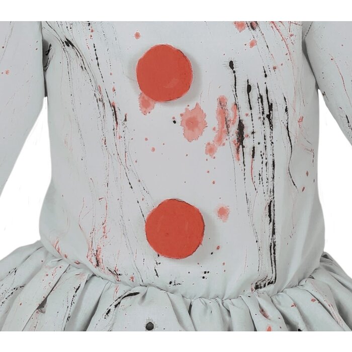 Feestshop.be Killer clown grijs jongen