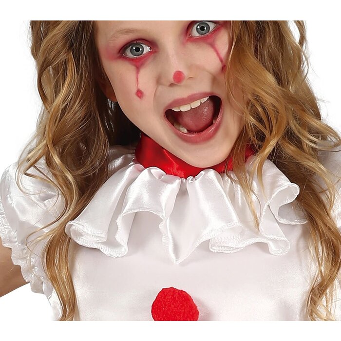 Feestshop.be Halloween clown wit meisje