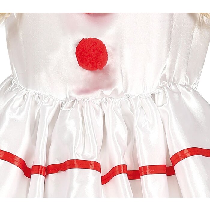 Feestshop.be Halloween clown wit meisje