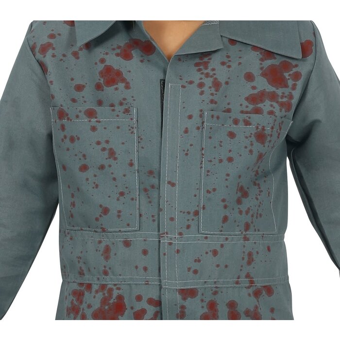 Feestshop.be Psycho horror jumpsuit kind