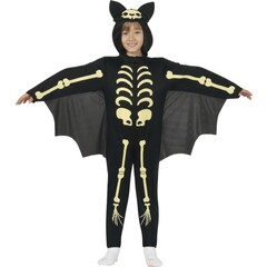 Feestshop.be Skelet vleermuis kostuum jongens