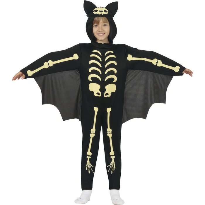 Feestshop.be Skelet vleermuis kostuum jongens