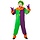 Evil joker halloween clown jumpsuit