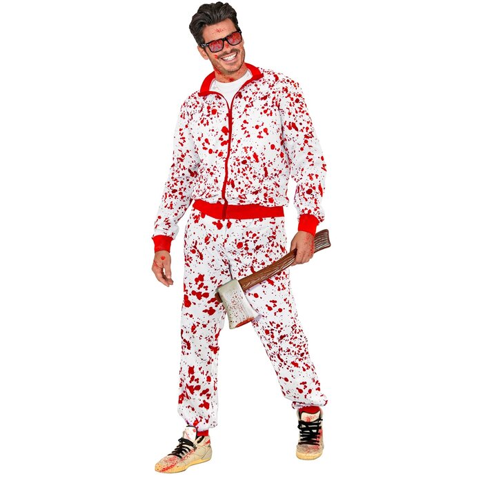 Feestshop.be Trainingspak bloodlust Halloween