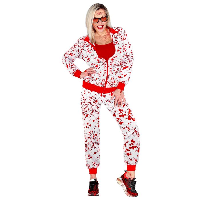 Feestshop.be Trainingspak bloodlust Halloween