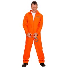 Feestshop.be Gevangene man oranje overal