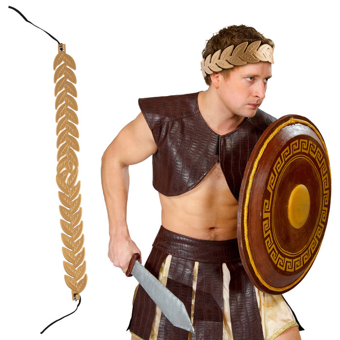 Laurierkrans romein Cesar plastiek